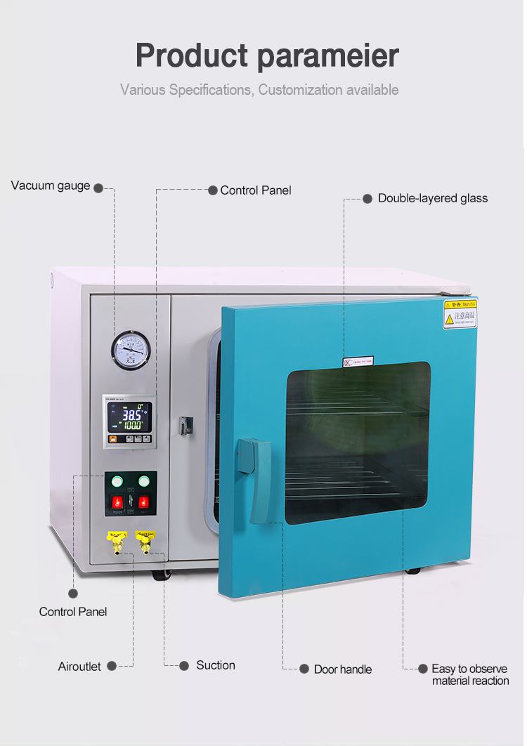 laboratory vacuum drying oven