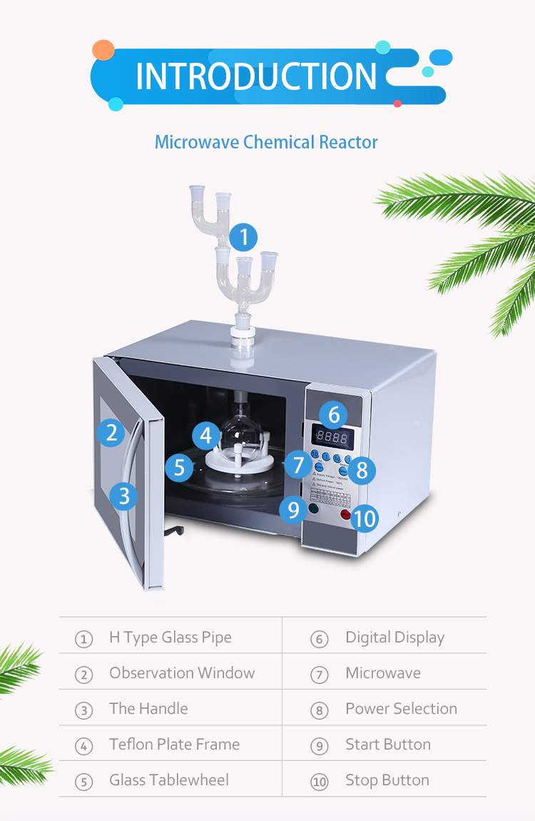 continuous microwave chemical reactor