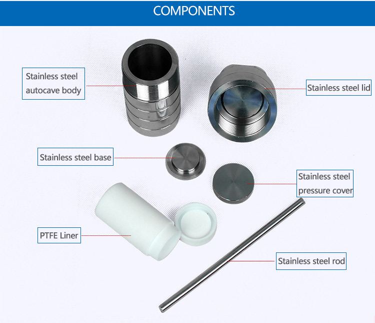 high pressure hydrothermal autoclave reactor