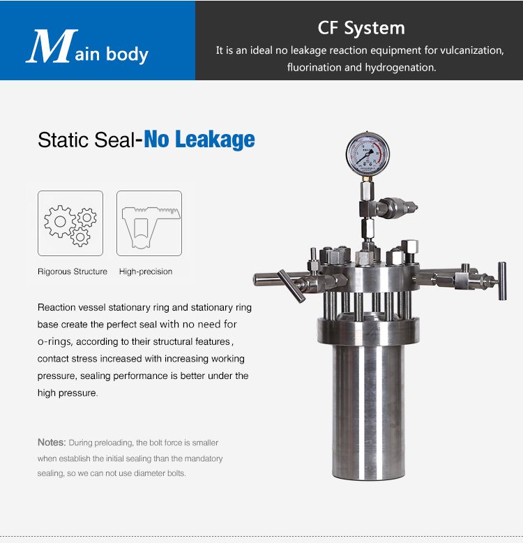 simple high pressure reactor