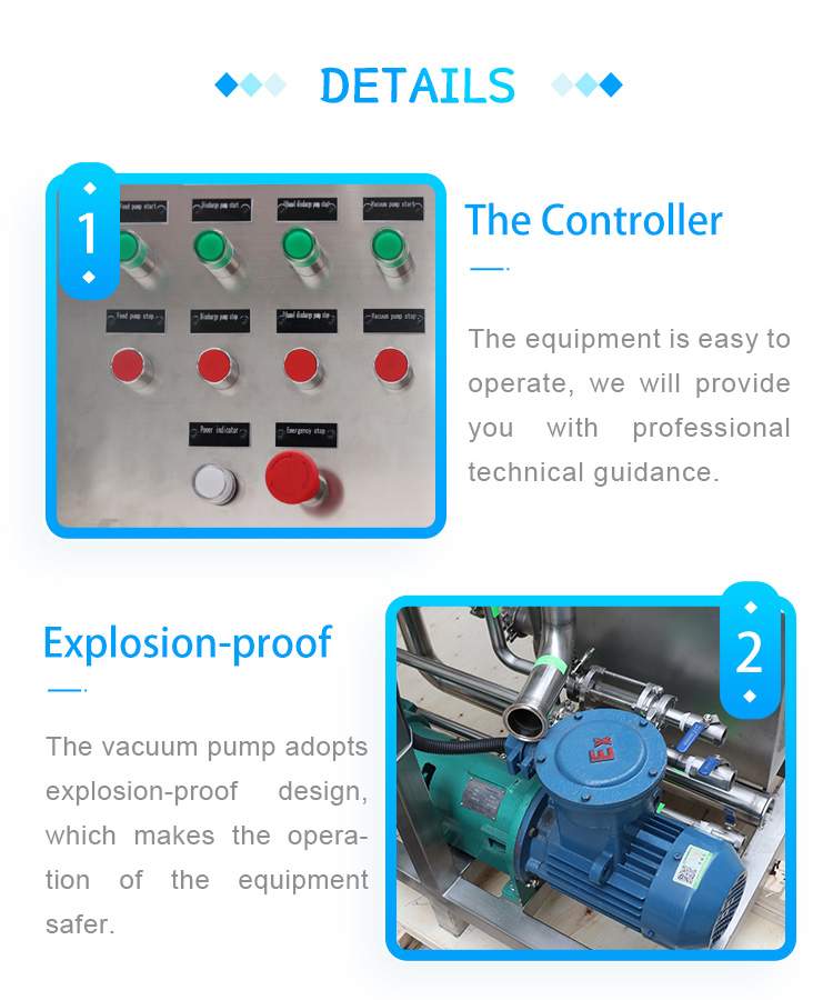 falling film evaporator cbd