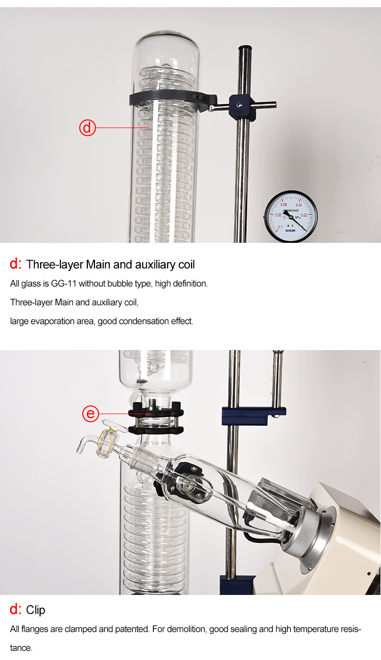 5L rotary evaporator water bath