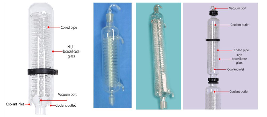 rotary evaporator glass parts