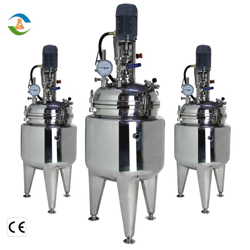 T-50L stainless steel jacketed reactor