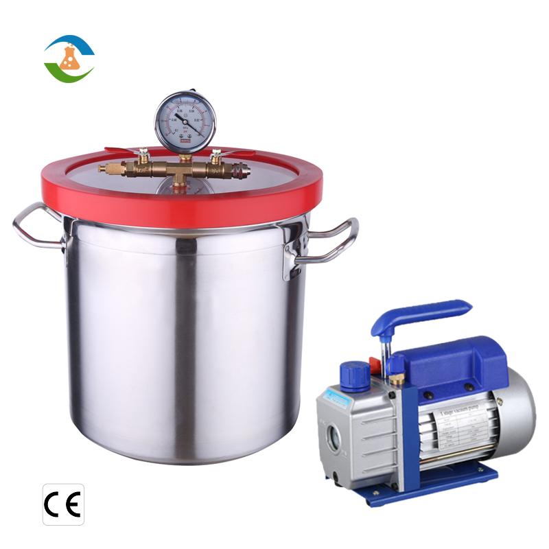 Stainless steel vacuum chamber